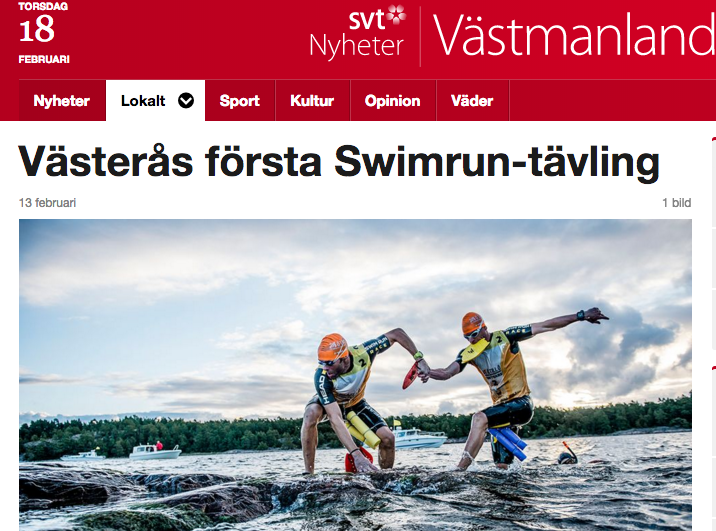 SVT Västerås Swimrun
